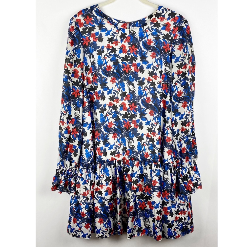 Milly Floral Silk Dress - Picture 5 of 12
